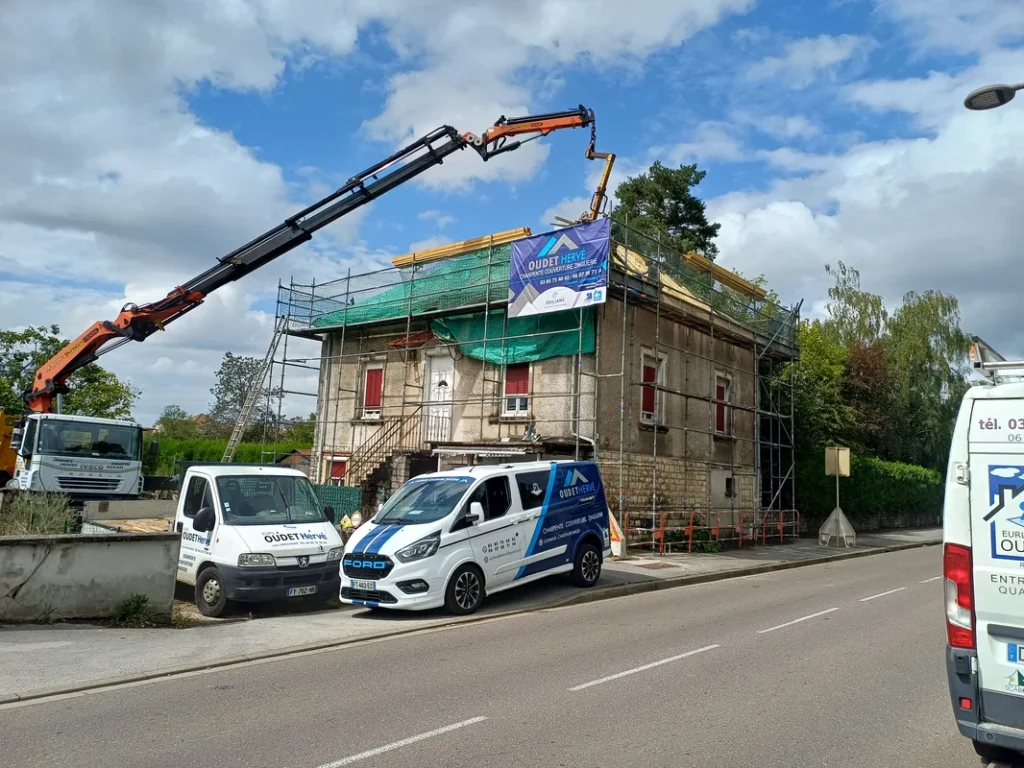Accueil, EURL OUDET Hervé, entreprise de couverture à Louhans